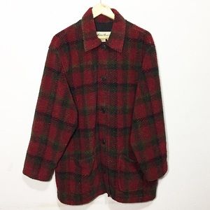 Plaid Teddy Jacket